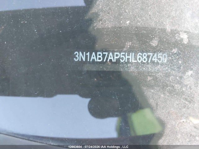 3N1AB7AP5HL687450 Nissan Sentra 1.8 S/1.8 Sl/1.8 Sv