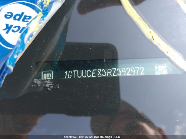 1GTUUCE83RZ392972 GMC Sierra K1500 Elevation