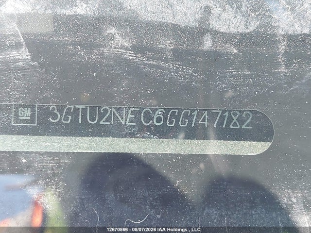 3GTU2NEC6GG147182 GMC Sierra K1500 Slt