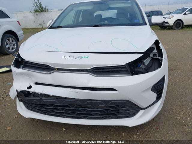 12670869 :رقم المزاد ، 3KPA25AD7NE450675 vin ، 2022 Kia Rio Lx Premium/lx+ مزاد بيع