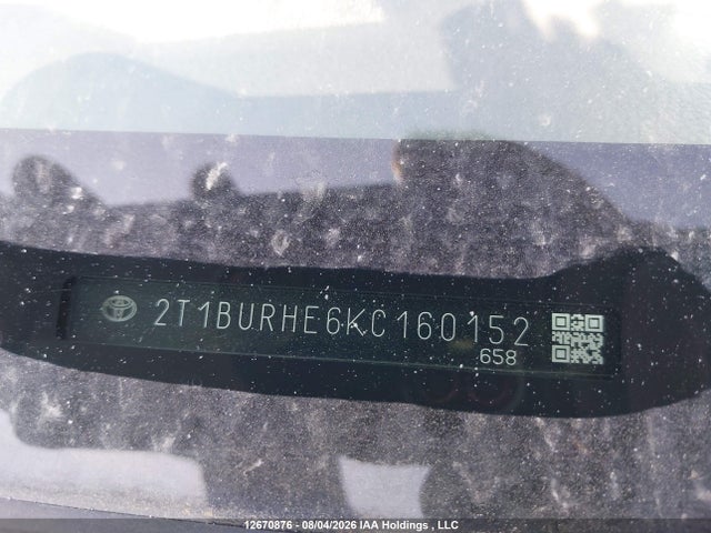 Toyota COROLLA SE 2019 2T1BURHE6KC160152 Image 19