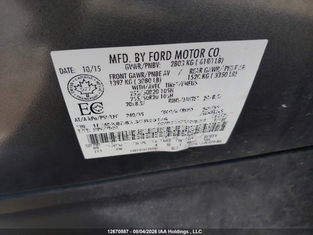 Ford EXPLORER XLT 2016 1FM5K8D83GGB29149 Image 9