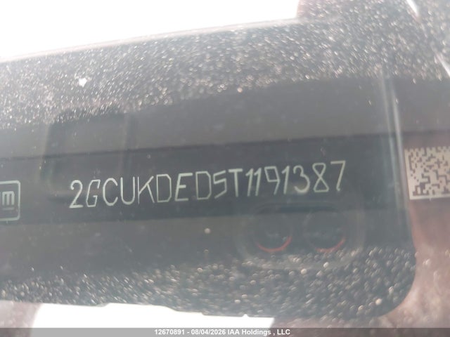 2026 Chevrolet Silverado K1500 Lt მანქანა იყიდება აუქციონზე, vin: 2GCUKDED5T1191387, აუქციონის ნომერი: 12670891