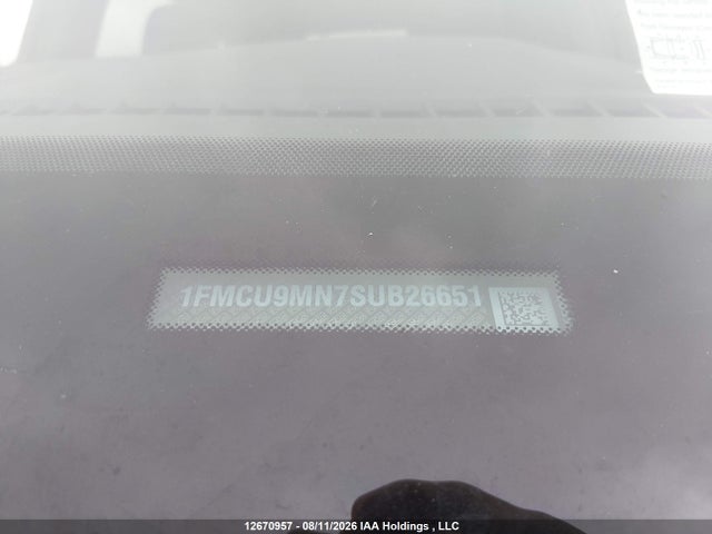 2025 Ford Escape St-line მანქანა იყიდება აუქციონზე, vin: 1FMCU9MN7SUB26651, აუქციონის ნომერი: 12670957
