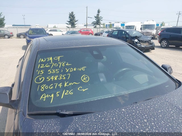 Продаж на аукціоні авто 2015 Bmw 535i Xdrive, vin: WBA5B3C57FD548357, номер лоту: 12670982