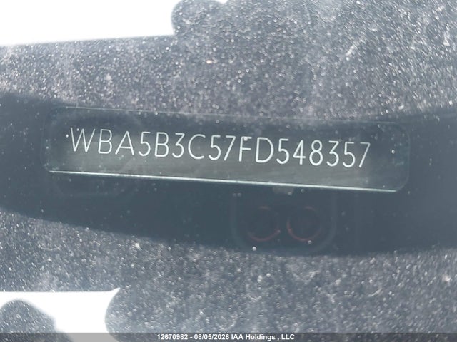 Продаж на аукціоні авто 2015 Bmw 535i Xdrive, vin: WBA5B3C57FD548357, номер лоту: 12670982