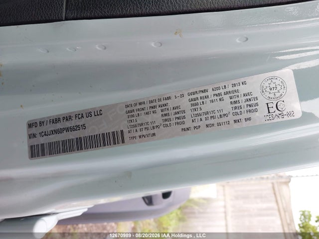1C4JJXN60PW662515 Jeep Wrangler