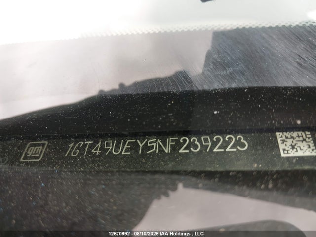 1GT49UEY5NF239223 GMC Sierra 3500hd Slt