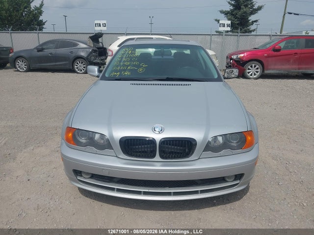 Продаж на аукціоні авто 2001 Bmw 325 Ci, vin: WBABN33461JW48980, номер лоту: 12671001