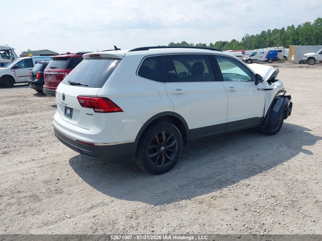 2022 Volkswagen Tiguan მანქანა იყიდება აუქციონზე, vin: 3VV2B7AX0NM094653, აუქციონის ნომერი: 12671007