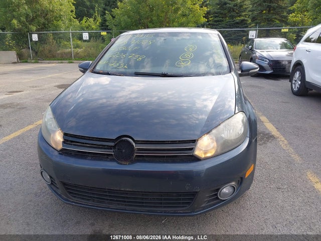 12671008 :رقم المزاد ، WVWDA7AJ2CW206758 vin ، 2012 Volkswagen Golf مزاد بيع
