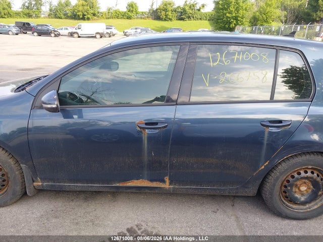 12671008 :رقم المزاد ، WVWDA7AJ2CW206758 vin ، 2012 Volkswagen Golf مزاد بيع