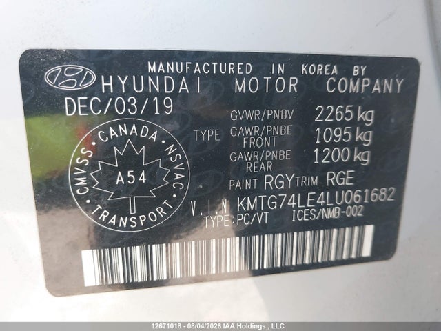 Genesis G70 Elite 2020 KMTG74LE4LU061682 Image 22