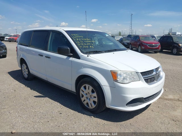 12671021 :رقم المزاد ، 2C4RDGBG4JR182047 vin ، 2018 Dodge Grand Caravan Se مزاد بيع