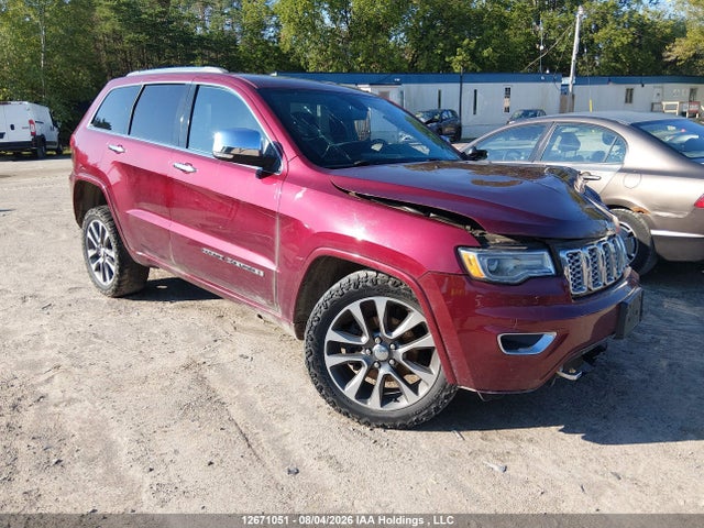 Jeep Grand Cherokee Overland 2018 1C4RJFCG6JC266414 головне зображення