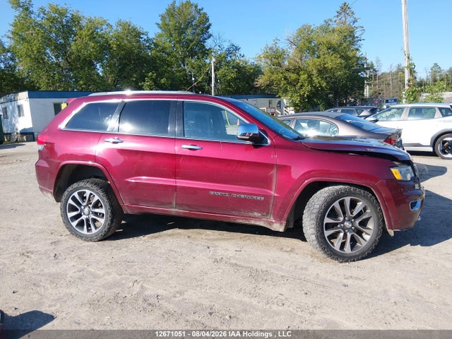 1C4RJFCG6JC266414 Jeep Grand Cherokee Overland