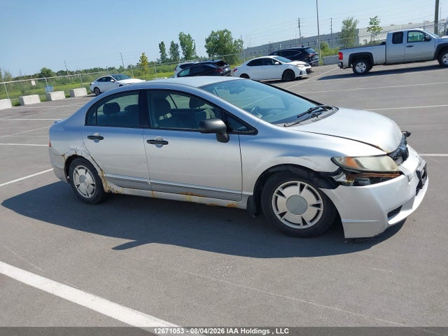 12671053 :رقم المزاد ، 2HGFA16489H103927 vin ، 2009 Honda Civic Dx-g مزاد بيع