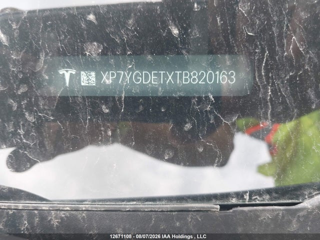 12671108 :رقم المزاد ، XP7YGDETXTB820163 vin ، 2026 Tesla Model S 60 Kwh Battery/p85 مزاد بيع
