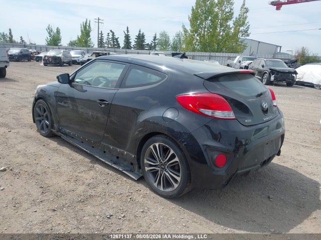 12671137 :رقم المزاد ، KMHTC6AE1HU304715 vin ، 2017 Hyundai Veloster Turbo مزاد بيع