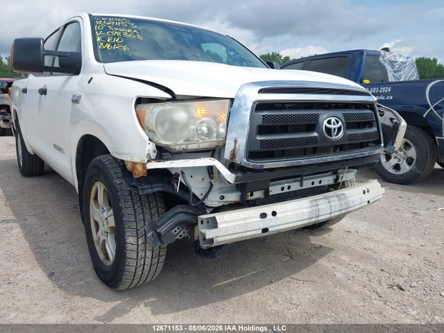 2010 Toyota Tundra Crewmax Sr5 მანქანა იყიდება აუქციონზე, vin: 5TFEY5F13AX078308, აუქციონის ნომერი: 12671153