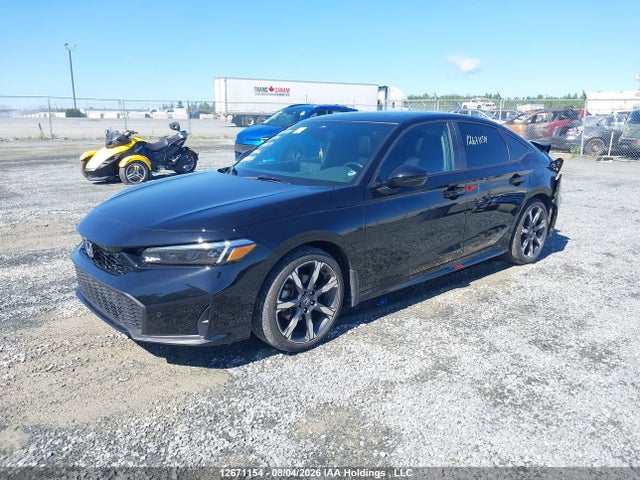 2025 Honda Civic Sport Hybrid/sport Touring Hybrid მანქანა იყიდება აუქციონზე, vin: 2HGFE4F8XSH010339, აუქციონის ნომერი: 12671154
