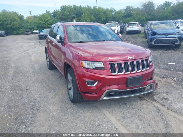 12671156 :رقم المزاد ، 1C4RJFCG5EC506512 vin ، 2014 Jeep Grand Cherokee Overland مزاد بيع