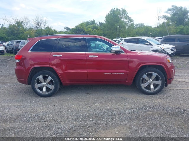 Продаж на аукціоні авто 2014 Jeep Grand Cherokee Overland, vin: 1C4RJFCG5EC506512, номер лоту: 12671156