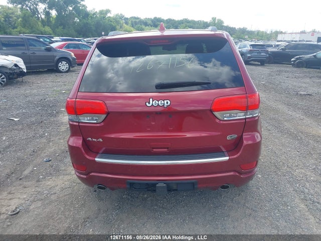 Продаж на аукціоні авто 2014 Jeep Grand Cherokee Overland, vin: 1C4RJFCG5EC506512, номер лоту: 12671156