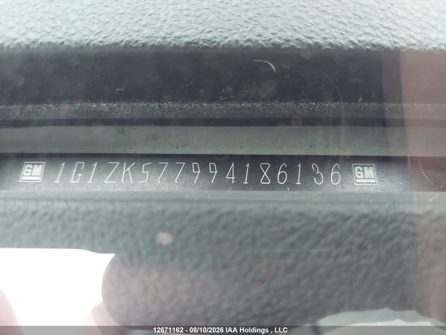 2009 Chevrolet Malibu მანქანა იყიდება აუქციონზე, vin: 1G1ZK577994186136, აუქციონის ნომერი: 12671162
