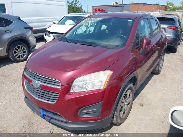Chevrolet Trax 2014 3GNCJKEB8EL153839 Image 2