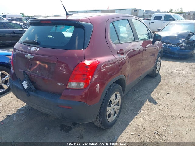 Chevrolet Trax 2014 3GNCJKEB8EL153839 Image 4