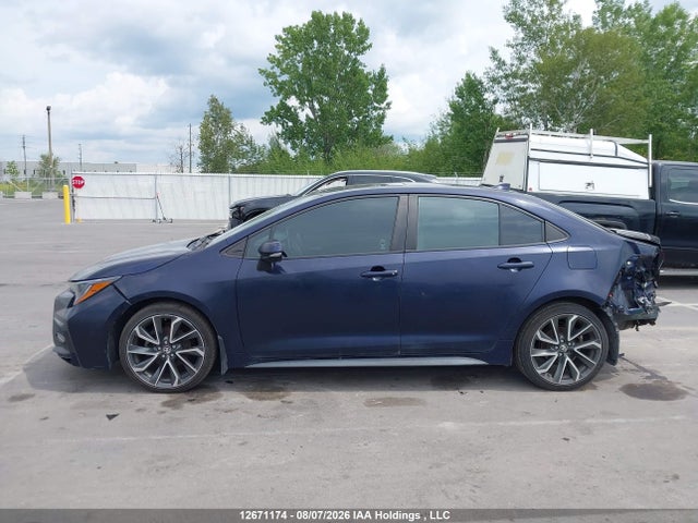 Продаж на аукціоні авто 2022 Toyota Corolla Se, vin: 5YFB4MBE1NP110906, номер лоту: 12671174