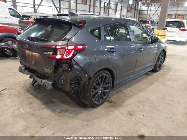 2025 Subaru Impreza Rs 5-door მანქანა იყიდება აუქციონზე, vin: JF1GUHJC0S8234109, აუქციონის ნომერი: 12671176