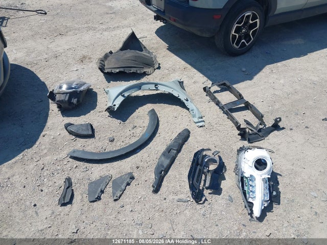 2022 Ford Bronco Sport Big Bend მანქანა იყიდება აუქციონზე, vin: 3FMCR9B67NRD86699, აუქციონის ნომერი: 12671185