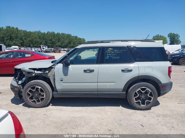 2022 Ford Bronco Sport Big Bend მანქანა იყიდება აუქციონზე, vin: 3FMCR9B67NRD86699, აუქციონის ნომერი: 12671185