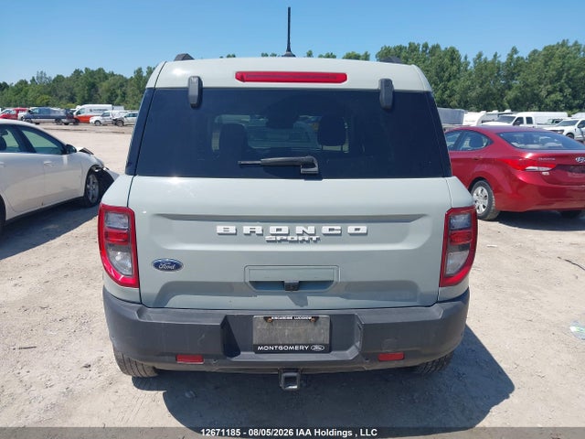 2022 Ford Bronco Sport Big Bend მანქანა იყიდება აუქციონზე, vin: 3FMCR9B67NRD86699, აუქციონის ნომერი: 12671185