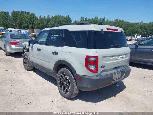 2022 Ford Bronco Sport Big Bend მანქანა იყიდება აუქციონზე, vin: 3FMCR9B67NRD86699, აუქციონის ნომერი: 12671185