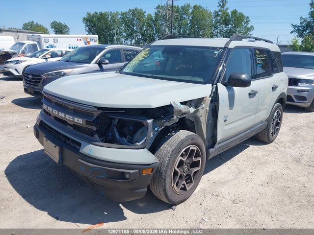 2022 Ford Bronco Sport Big Bend მანქანა იყიდება აუქციონზე, vin: 3FMCR9B67NRD86699, აუქციონის ნომერი: 12671185
