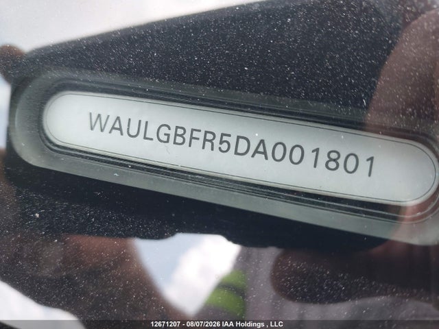 12671207 :رقم المزاد ، WAULGBFR5DA001801 vin ، 2013 Audi S5 مزاد بيع