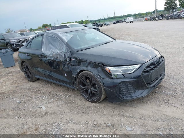 12671223 :رقم المزاد ، WAULUCGY0SA096947 vin ، 2025 Audi A3 40 Progressiv مزاد بيع
