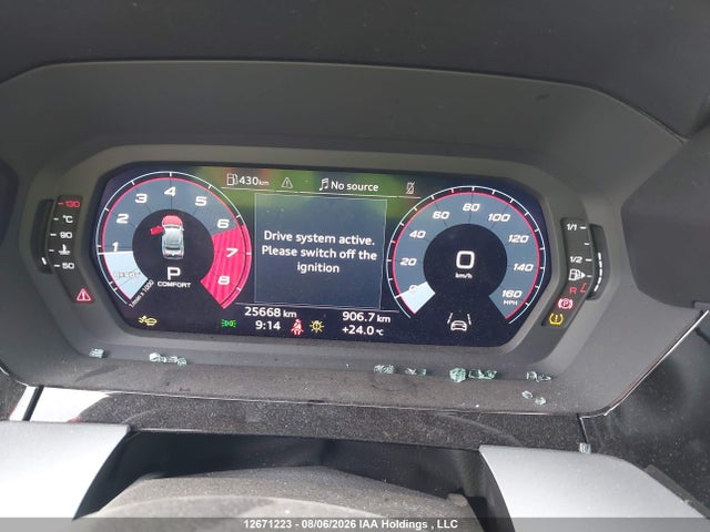 Aukcja sprzedaży 2025 Audi A3 40 Progressiv, vin: WAULUCGY0SA096947, numer aukcji: 12671223