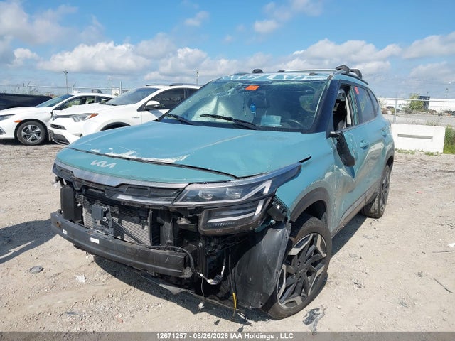 12671257 :رقم المزاد ، KNDETCA71R7599344 vin ، 2024 Kia Seltos Sx مزاد بيع