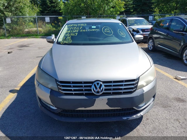 Aukcja sprzedaży 2013 Volkswagen Passat 3.6l Comfortline, vin: 1VWBM7A30DC014769, numer aukcji: 12671267