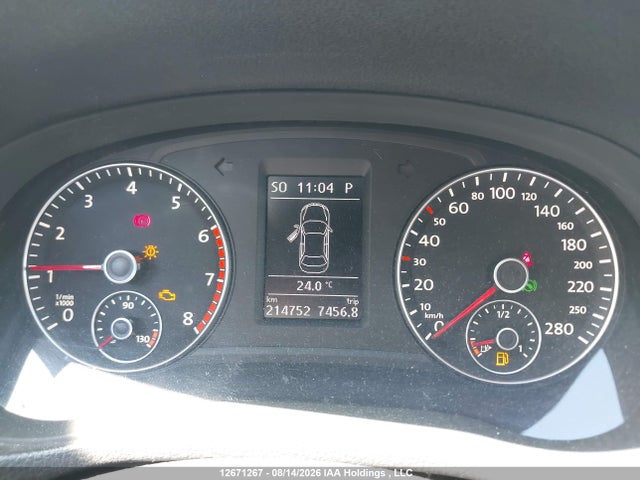 Aukcja sprzedaży 2013 Volkswagen Passat 3.6l Comfortline, vin: 1VWBM7A30DC014769, numer aukcji: 12671267