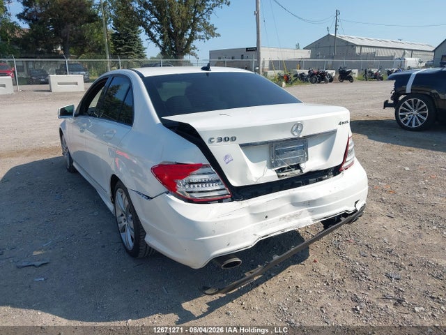 Auction sale of the 2014 Mercedes-benz C 300 4matic, vin: WDDGF8AB1EG253912, lot number: 12671271
