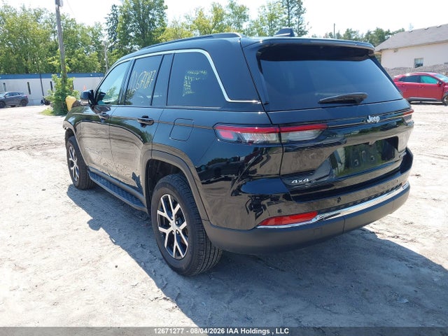 2025 Jeep Grand Cherokee Limited მანქანა იყიდება აუქციონზე, vin: 1C4RJHBG1S8652272, აუქციონის ნომერი: 12671277