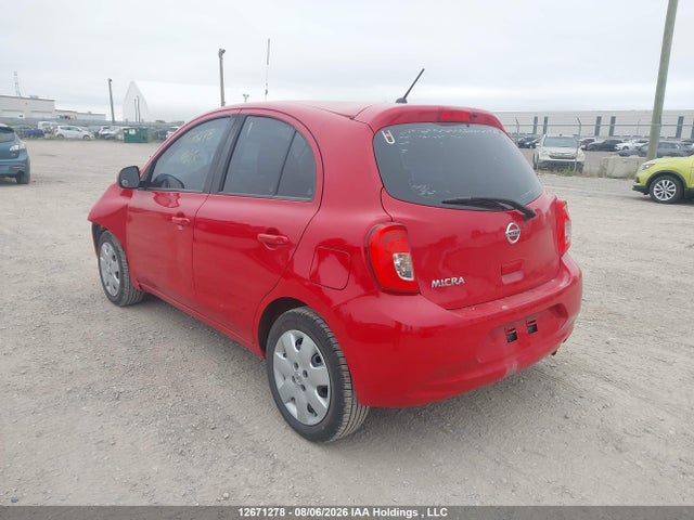 2017 Nissan Micra მანქანა იყიდება აუქციონზე, vin: 3N1CK3CP2HL264596, აუქციონის ნომერი: 12671278