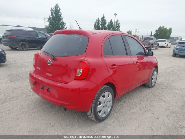 2017 Nissan Micra მანქანა იყიდება აუქციონზე, vin: 3N1CK3CP2HL264596, აუქციონის ნომერი: 12671278