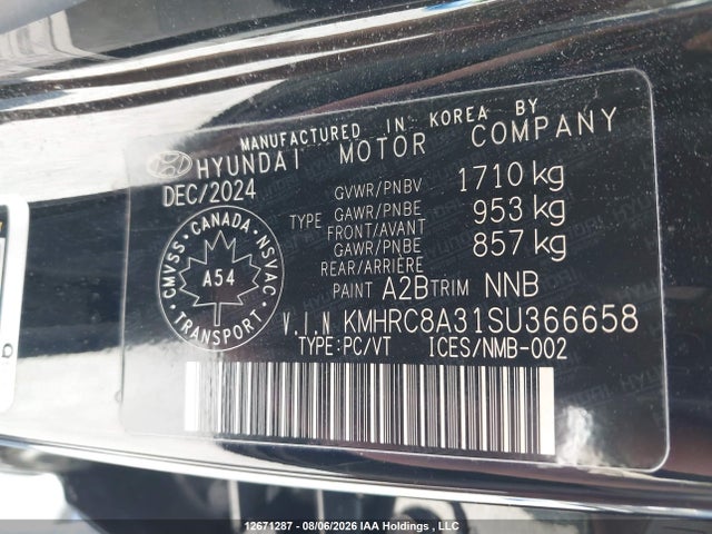 Hyundai Venue Sel/limited 2025 KMHRC8A31SU366658 Image 19