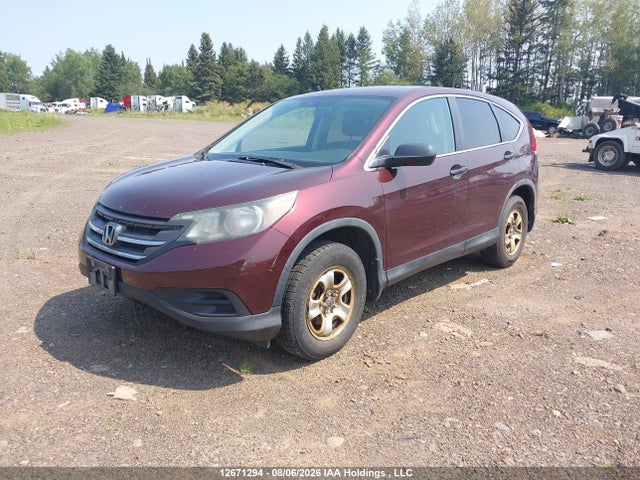 Продажа на аукционе авто 2013 Honda Cr-v Lx, vin: 2HKRM4H30DH105826, номер лота: 12671294